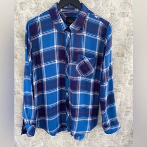 Rails
Hunter Button Down Shirt, M size,Blue.